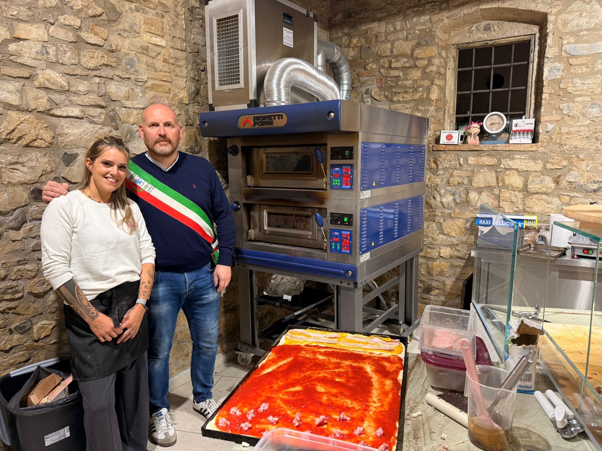  Giada Lepri e il Sindaco David Baroncelli 