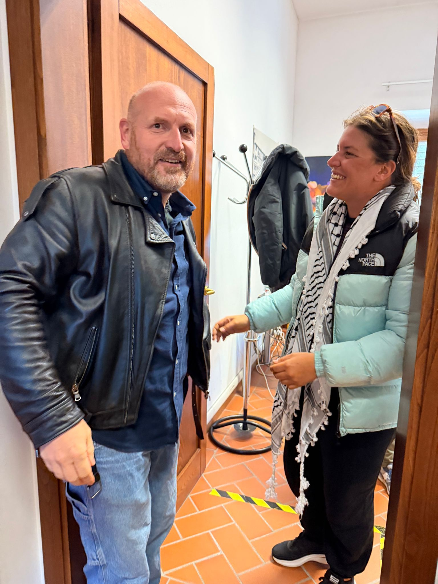 Il Sindaco e Margherita Cioppi