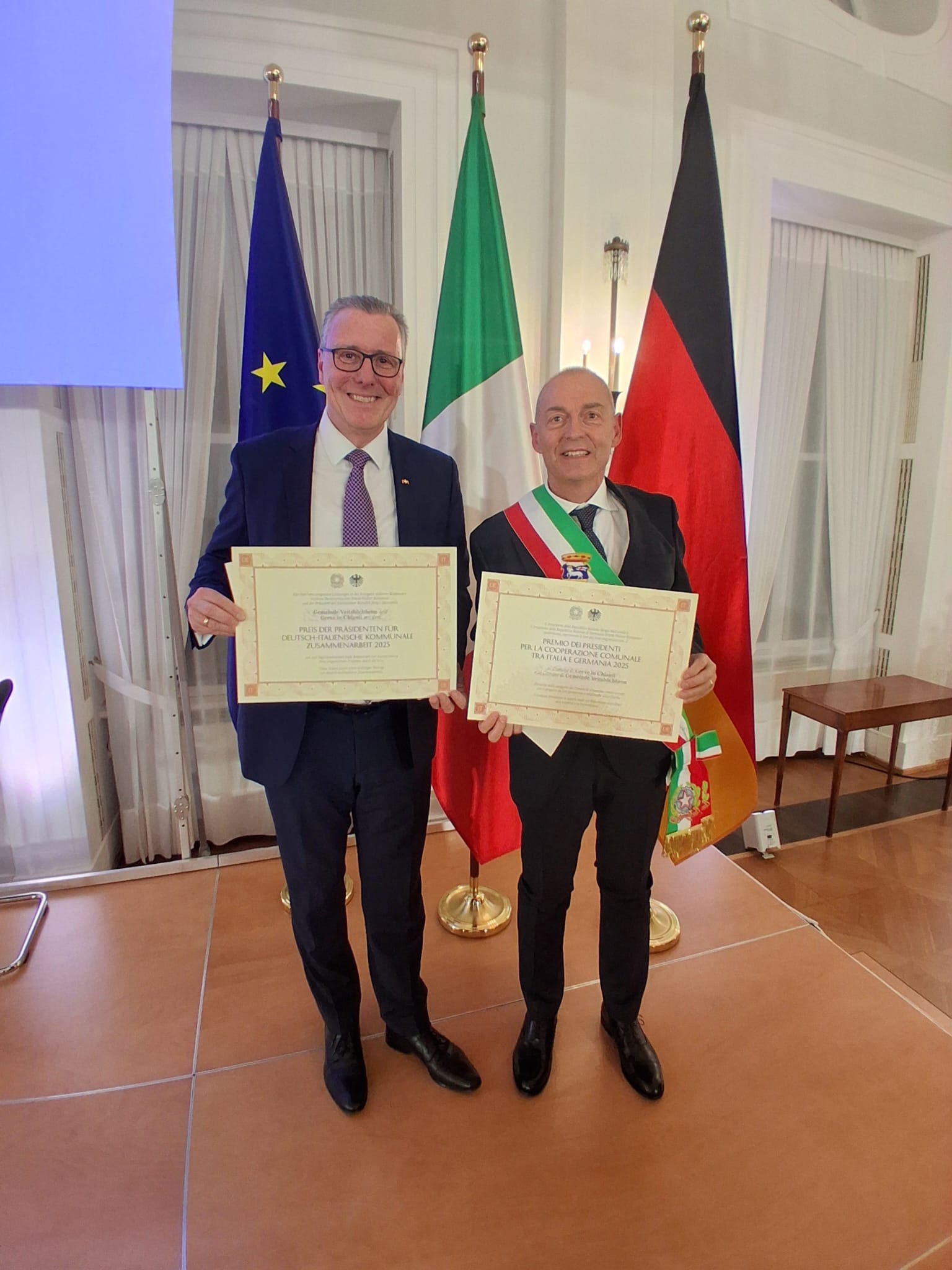 Gemellaggio fra Greve in Chianti e Veitshöchheim