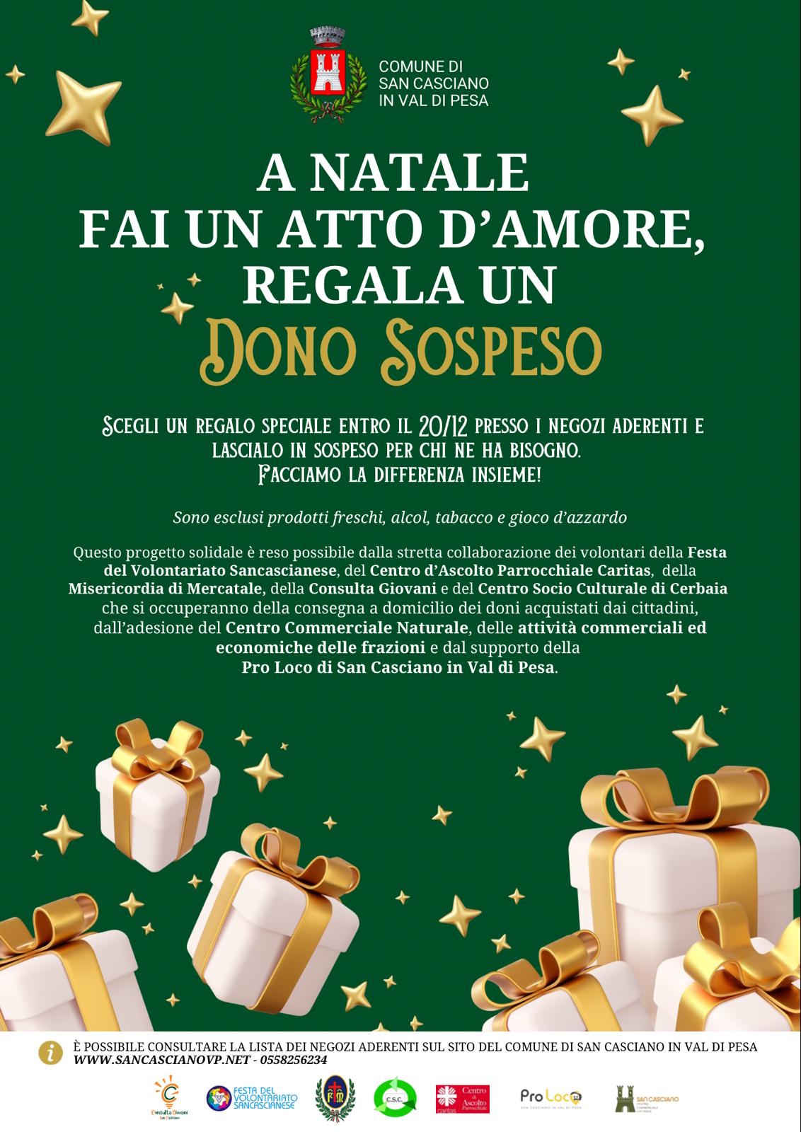Natale con dono sospeso
