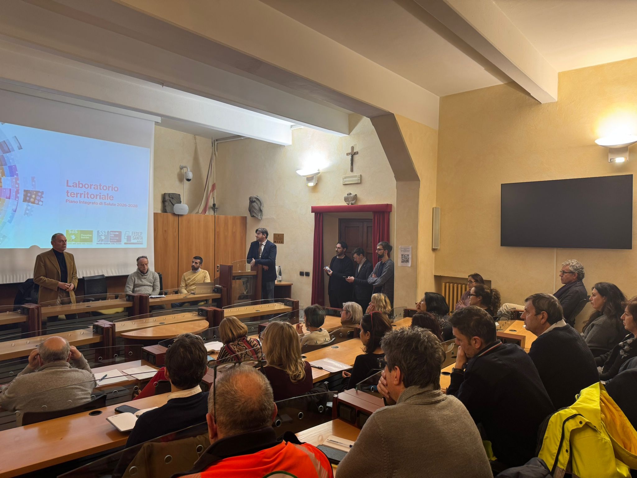 Piano Intrgrato di salute - Sindaco Paolo Sottani e Vice Presidente della Società della salute 