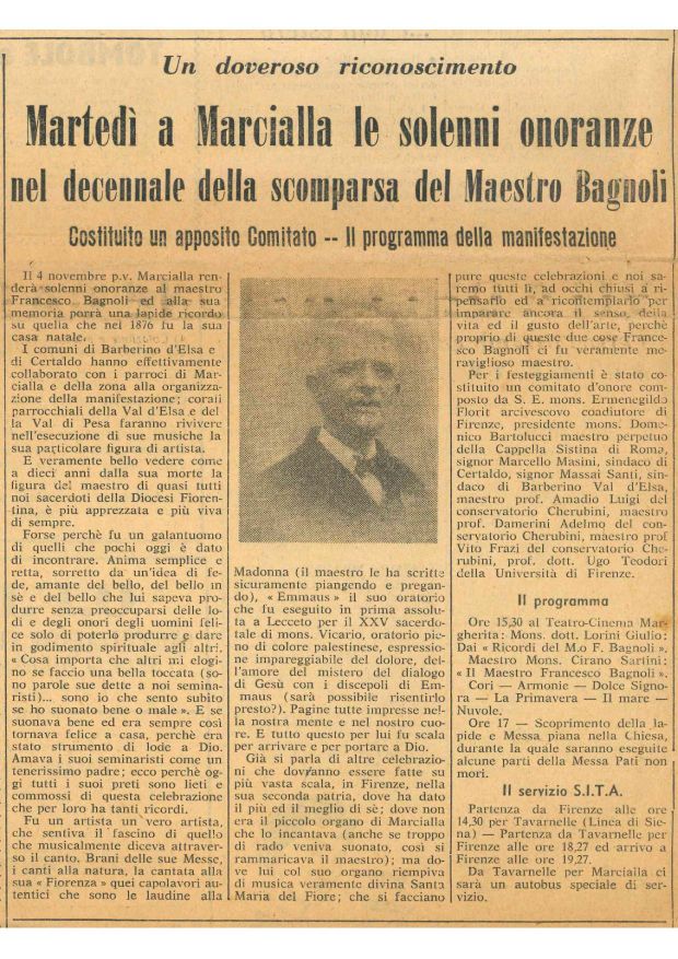 Rivista Francesco Bagnoli