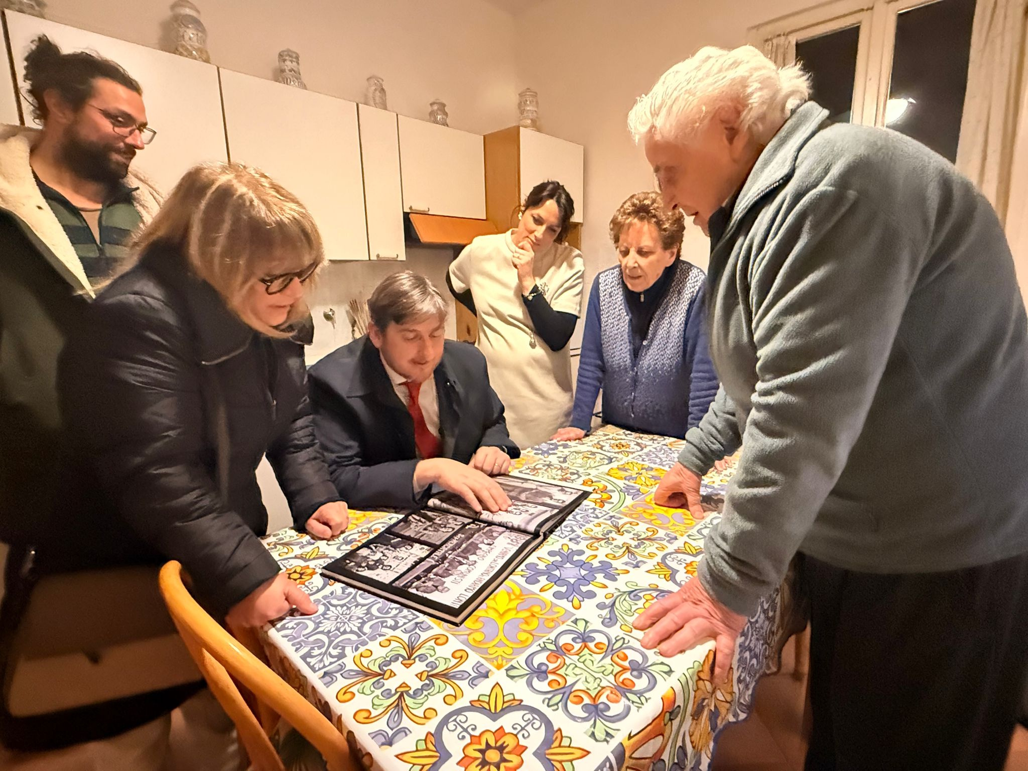 Il Sindaco Ciappi con Marcella Conti e Fabio Ceccarelli