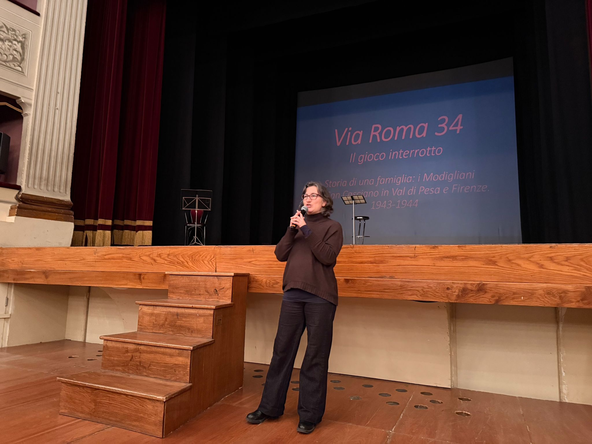 L'Assessora Sara Albiani