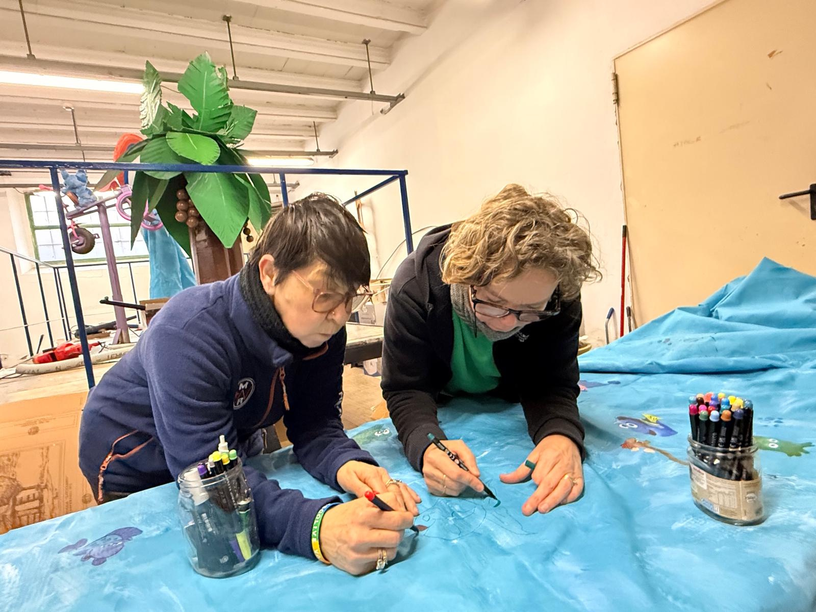 Carro in costruzione