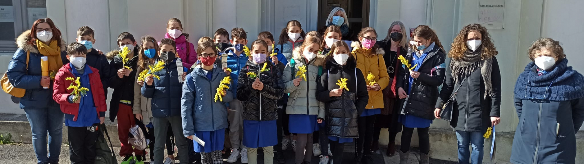 Foto con gli studenti