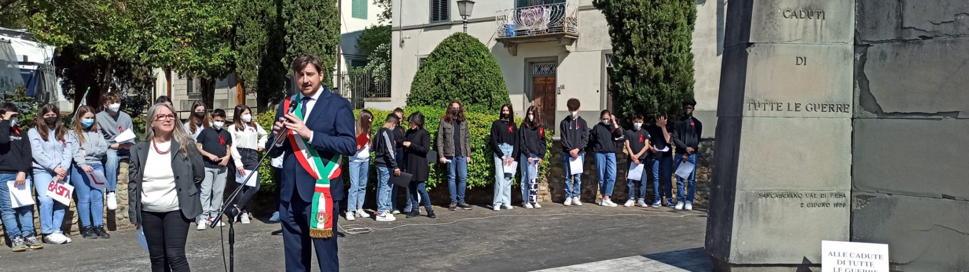 Foto Targa cadute di tutte le guerre