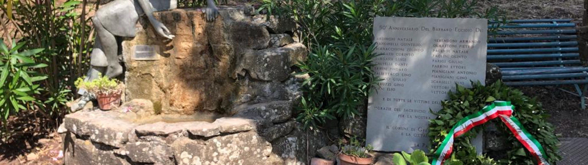 Foto monumento alle vittime civile luglio 1944