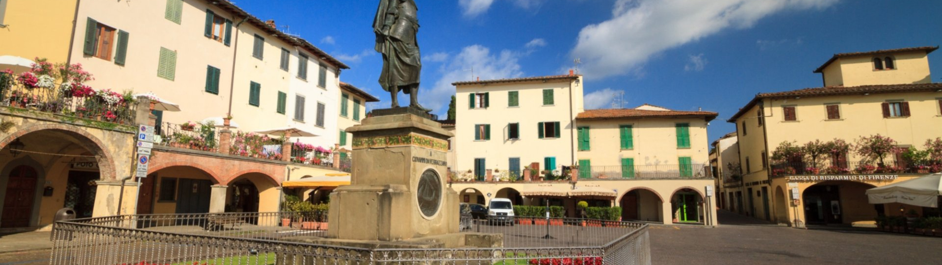 Foto piazza Matteotti Greve in Chaianti