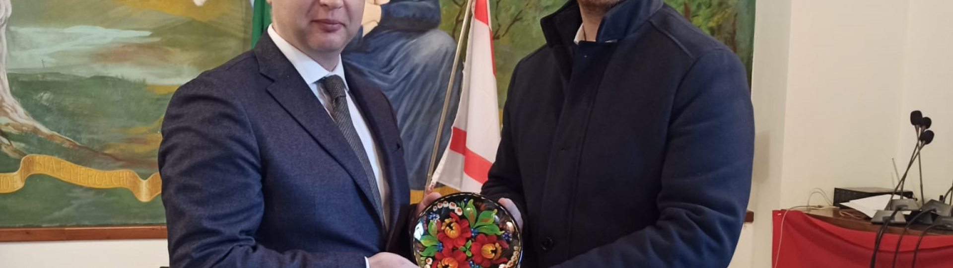 Foto Ambasciatore e Presidente Unione Roberto Ciappi