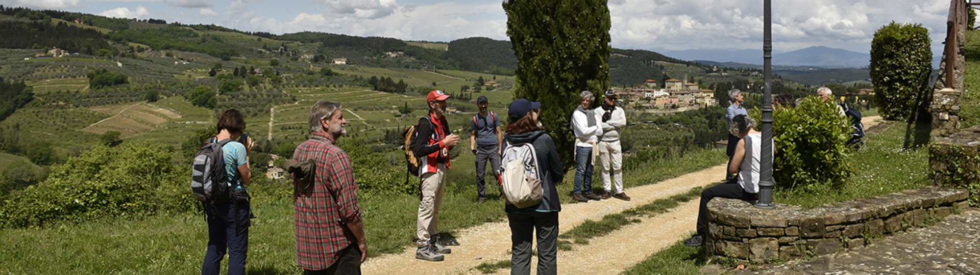 immagine presentazione nuovi sentieri di Greve in Chianti