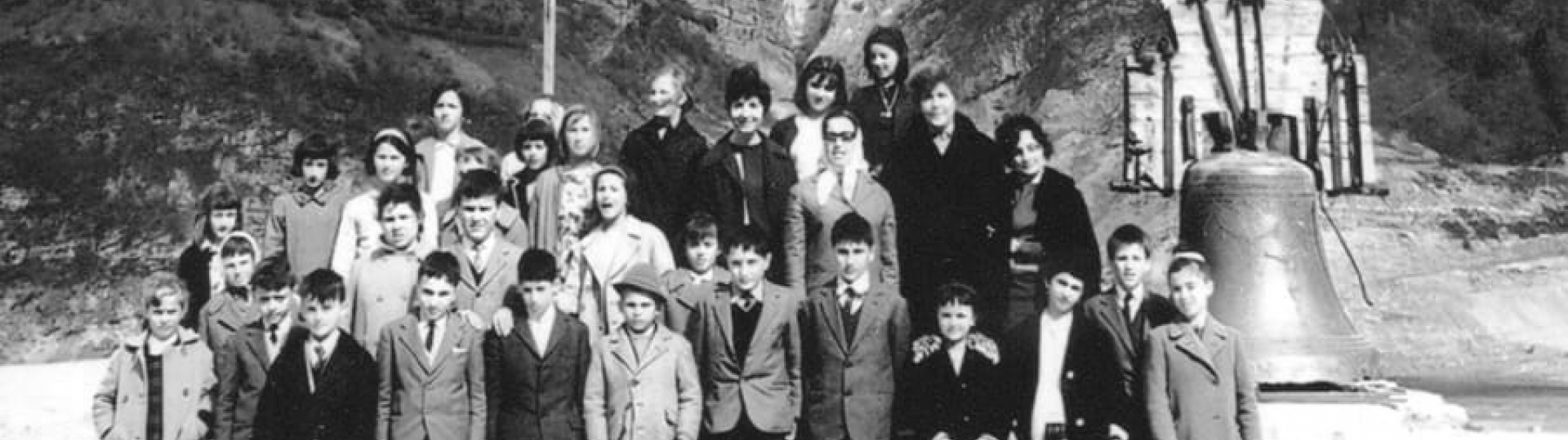 immagine superstiti Vajont in Santa Sede