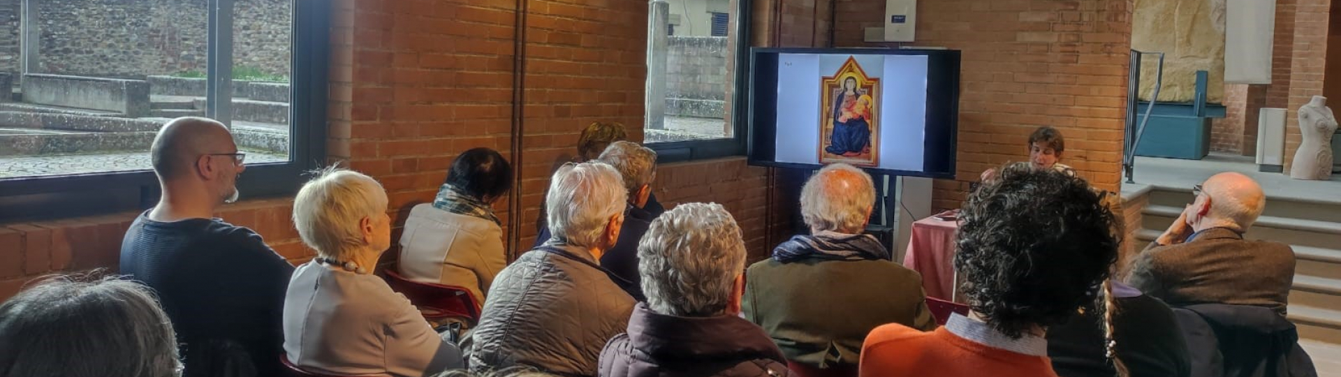 immagine conferenza al museo Ghelli