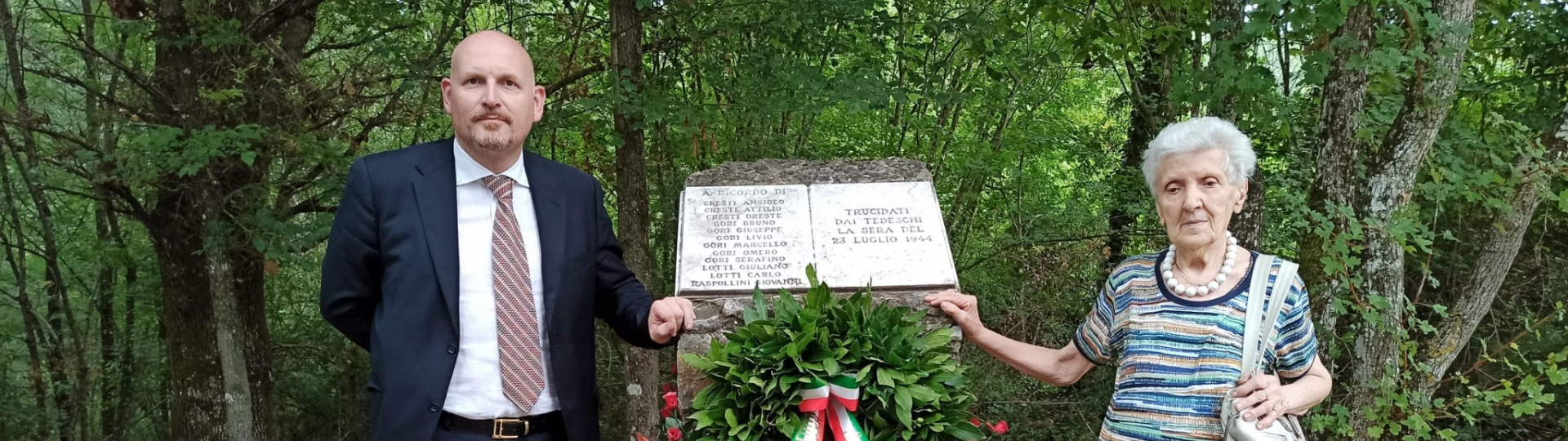 immagine sindaco Baroncelli e Mirella Lotti 