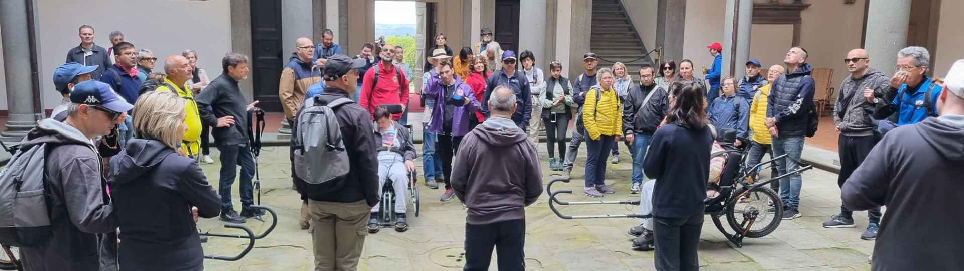 immagine camminatori nel Chianti_Mamma