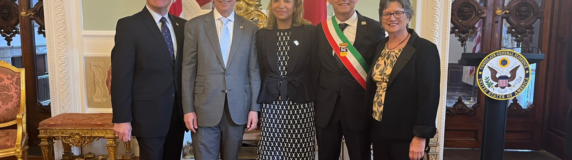 Al Consolato americano di Firenze per  i 500 anni dalla scoperta delle coste atlantiche 