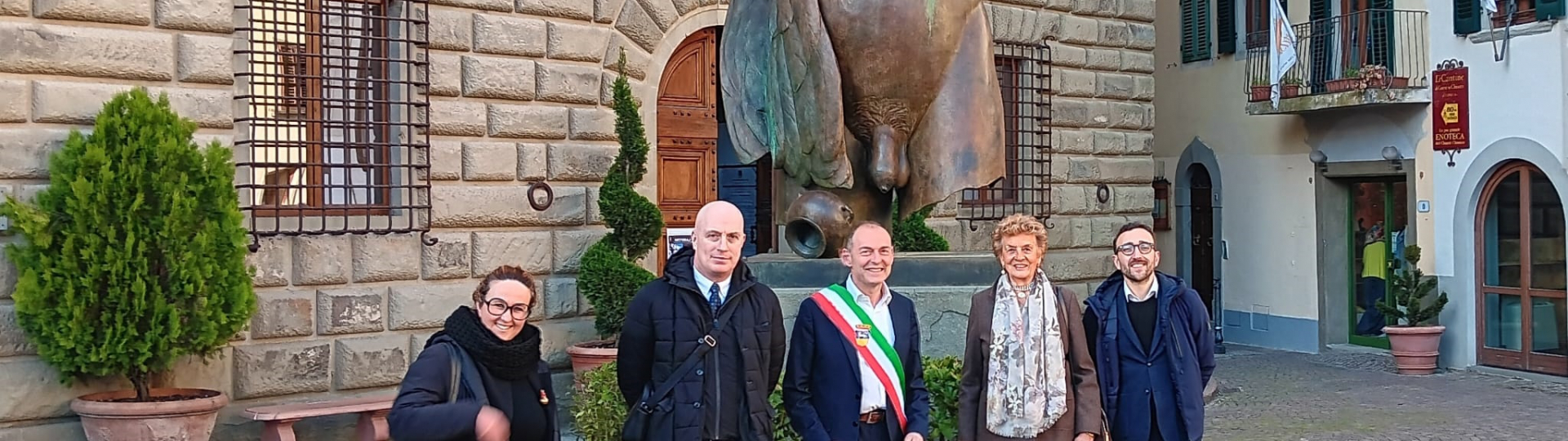 Presentazione intervento di ripulitura del "Torso alato"