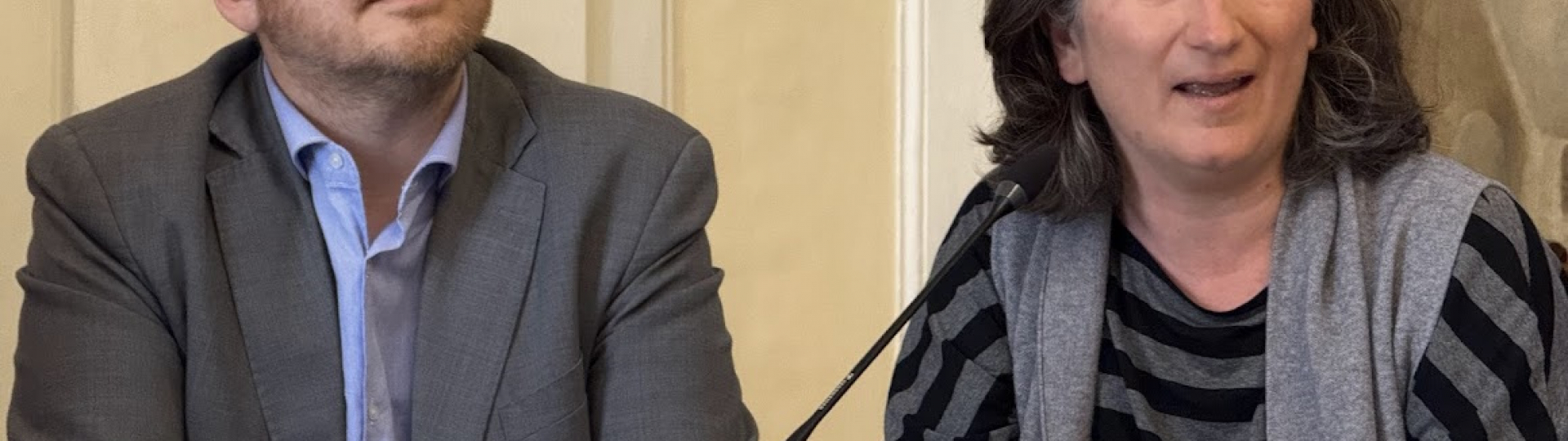 Assessore Sara Albani e Sindaco Roberto Ciappi