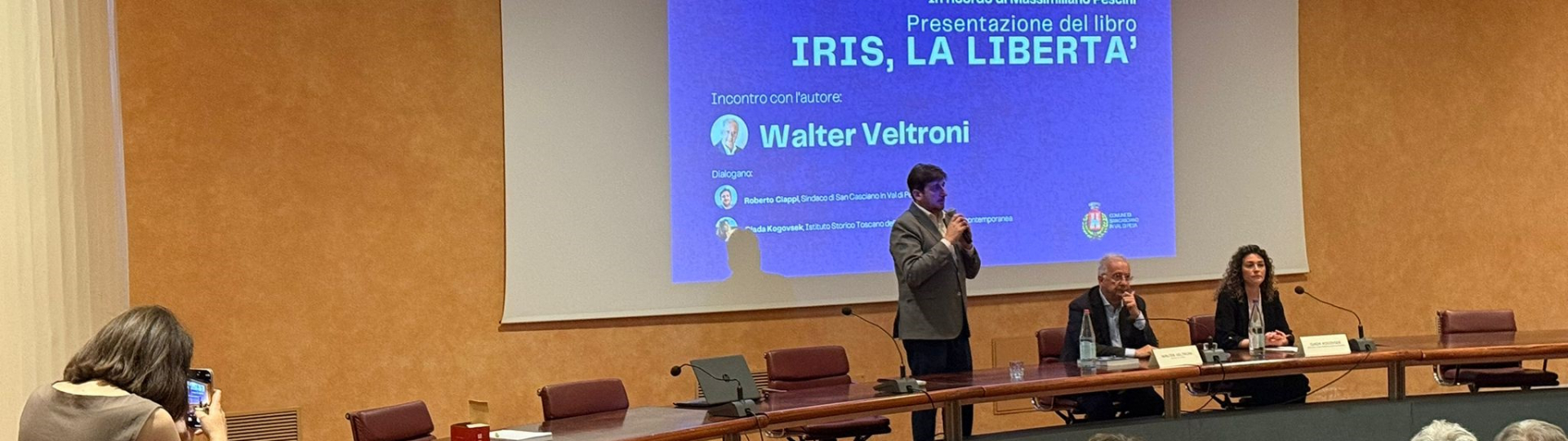 Serata con Veltroni per ricordare l'ex Sindaco