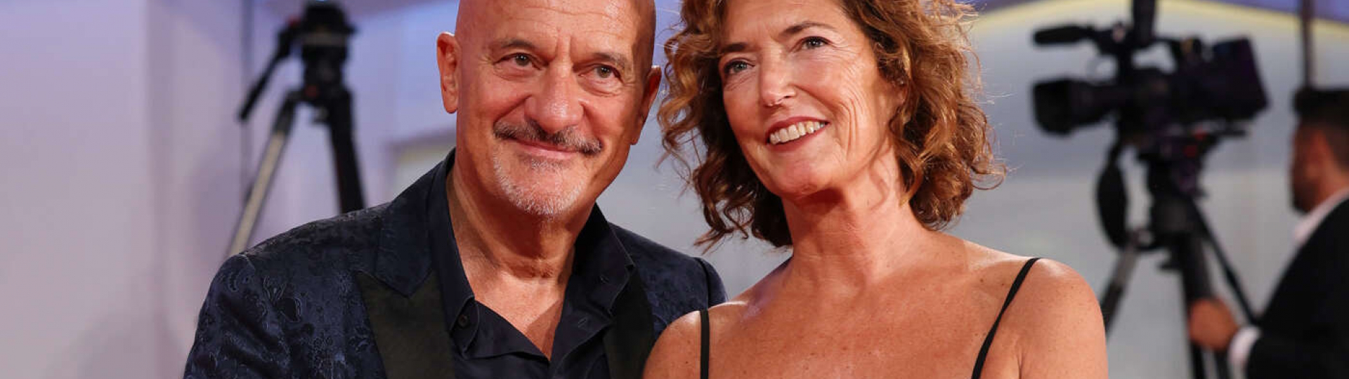 Sandra Bonzi e Claudio Bisio