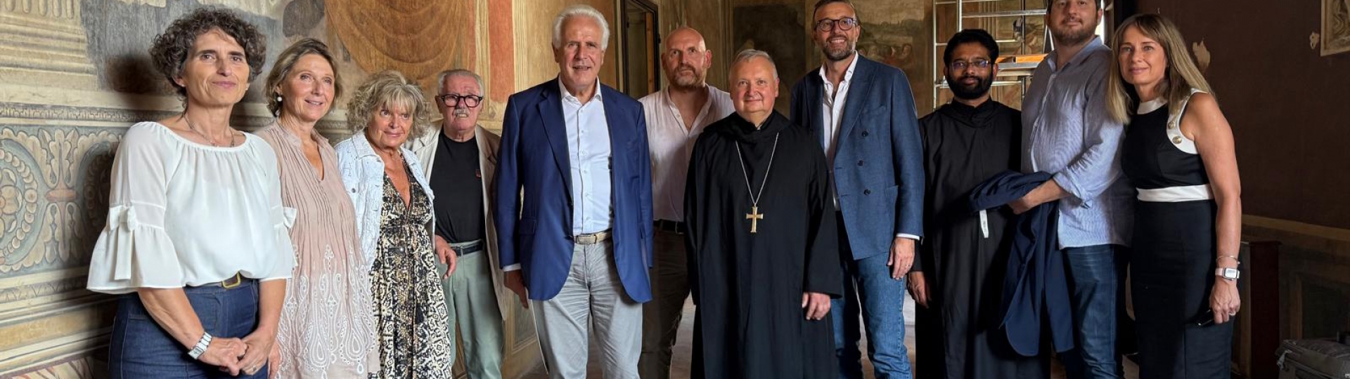 Restauri Abbadia a Passignano progetto culturale “Adotta un riquadro”