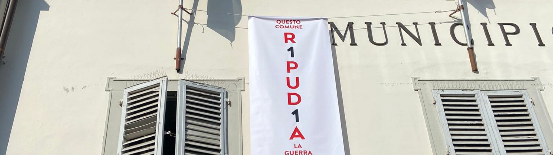 “R1PUD1A” la guerra Palazzo Comunale di Tavarnelle
