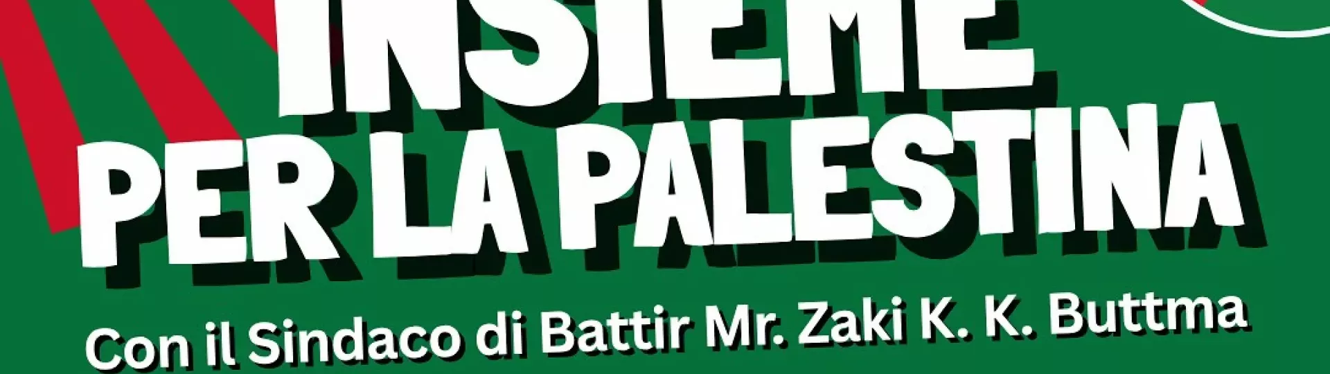 Insieme per la Palestina. Battir - San Casciano in Val di Pesa