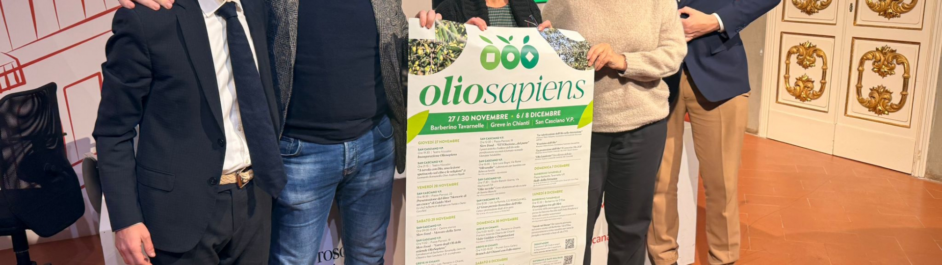 Conferenza stampa Olio Sapiens