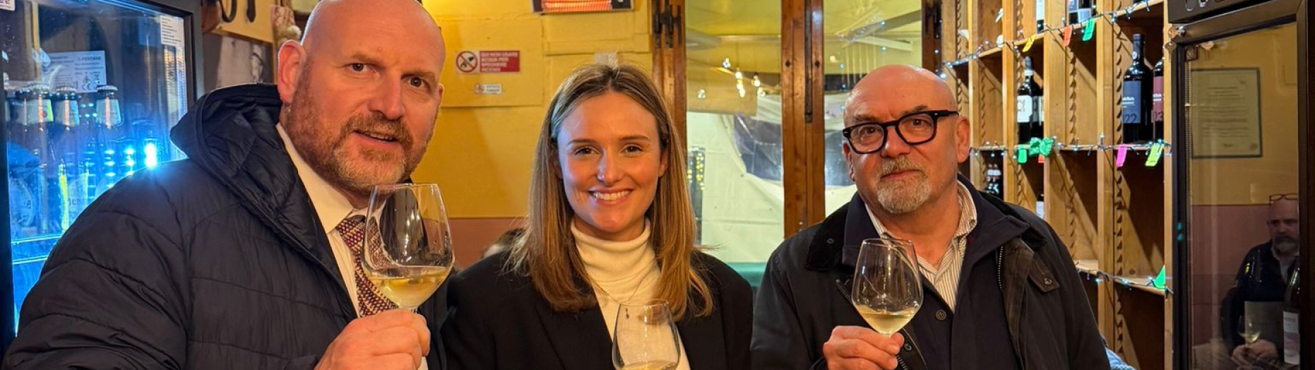 Sindaco David Baroncelli - Liaria Lorini e Assessore Paolo Giuntini