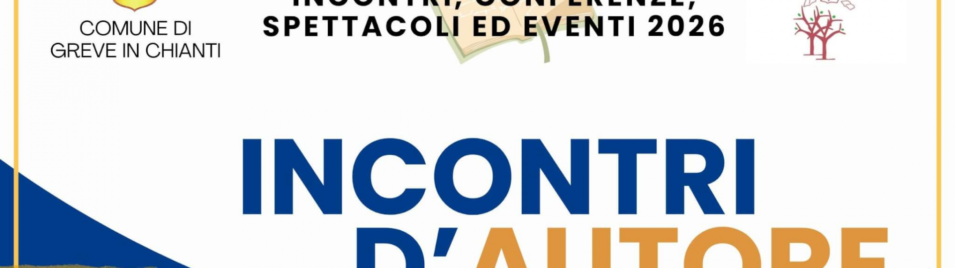 volantino Vivi la Biblioteca! Incontri d'Autore 