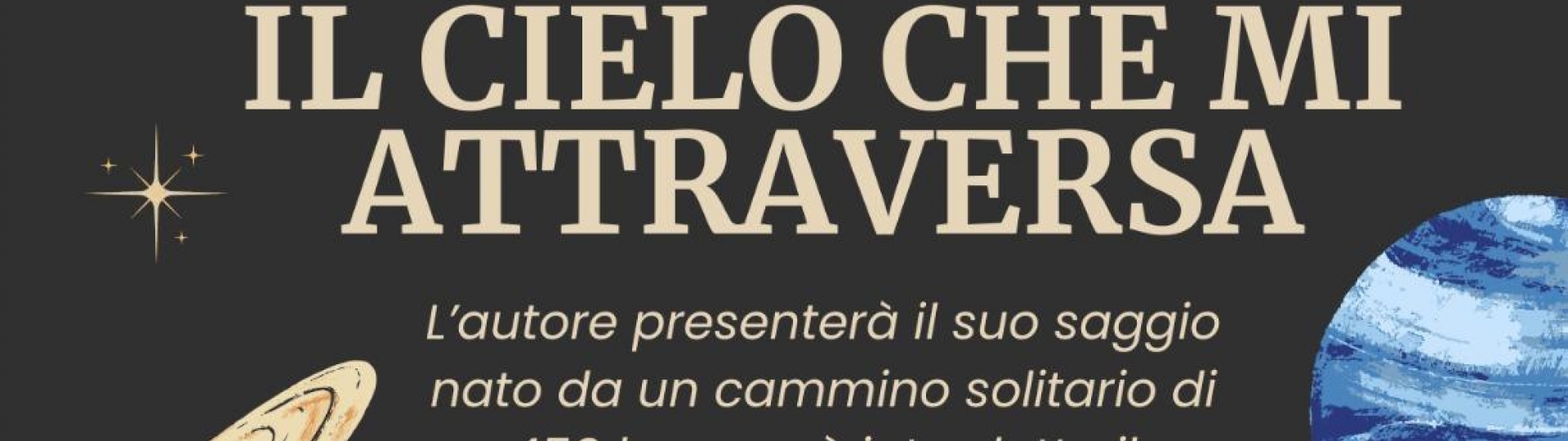 Volantino "Il cielo che mi attraversa"