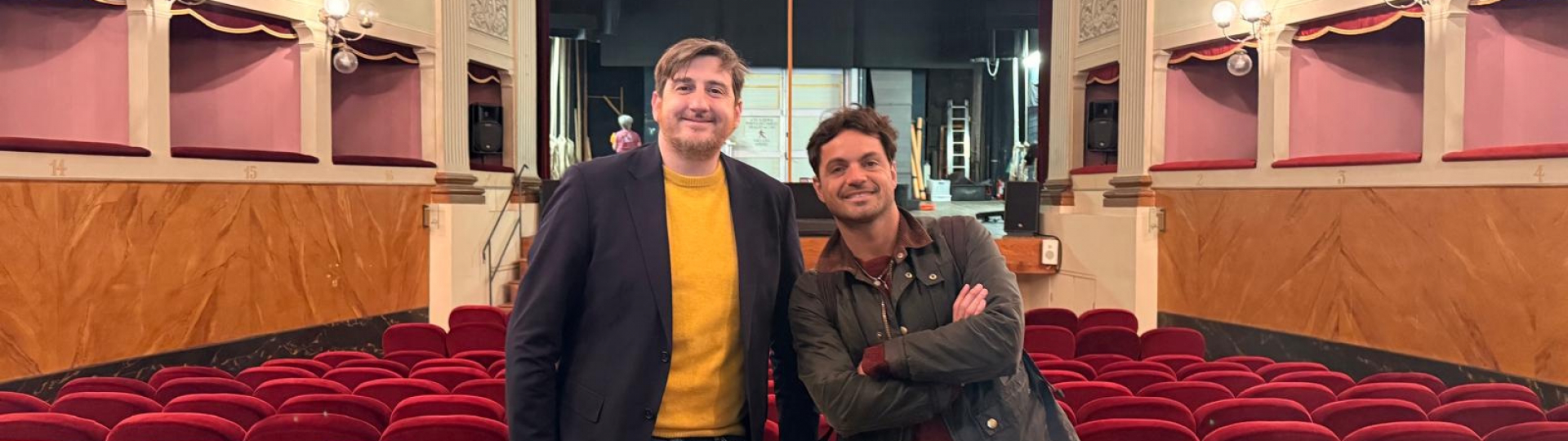 Wikipedro al Niccolini con il Sindaco