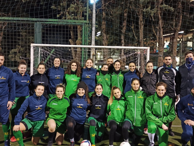 Foto squadra calcetto femminile