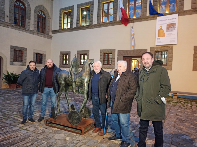 foto inaugurazione mostra il linguaggio degli occhi