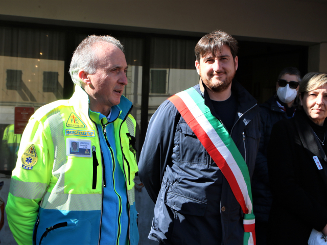 Mercatale inaugurazione defibrillatore