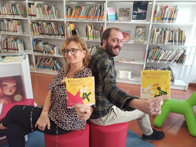 Foto Ritroviamoci in biblioteca Gianna Bigi e Marco Rossetti