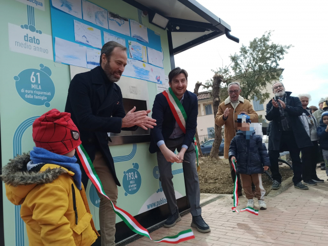 immagine inaugurazione fontanello Chiesanuova