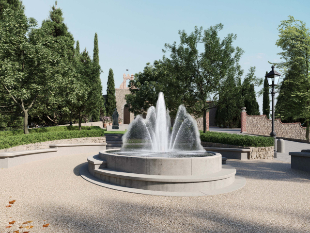 immagine progetto Piazza Mazzini con fontana