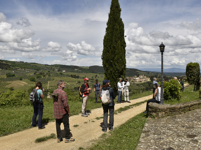 immagine presentazione nuovi sentieri di Greve in Chianti