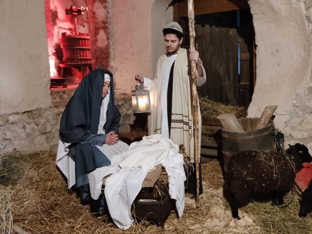 immagine presepe vivente Decimo