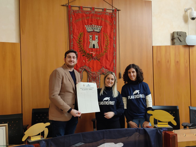 immagine San casciano premiazione PlasticFree