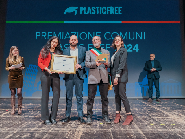 immagine premiazione Plasti Free San Casciano 2024