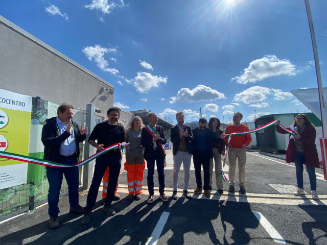 immagine inaugurazione Ecocentro Greve