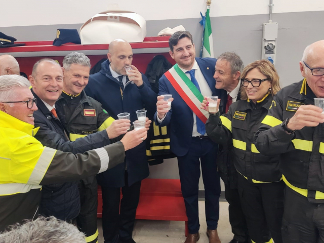 Immagine inaugurazione  ‘casa’ dei Vigili del Fuoco_Chianti