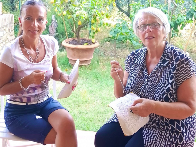 Sabina Pelli e la madre Franca Conforti