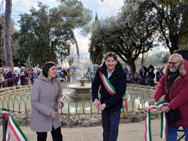 Inaugurazione fontana storica