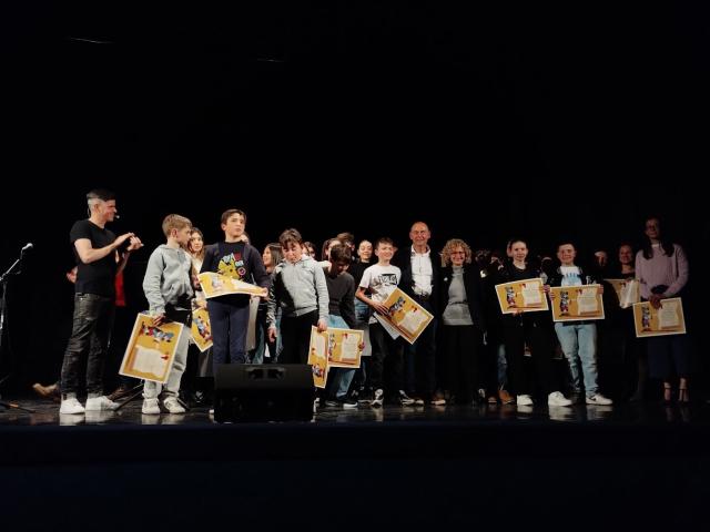 Premiazione al Teatro Boito di Greve 