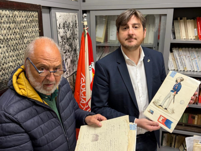 Il Sindaco Roberto Ciacci e Fabrizio Fornera