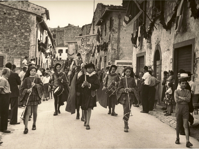 La festa del Bruscello 1951