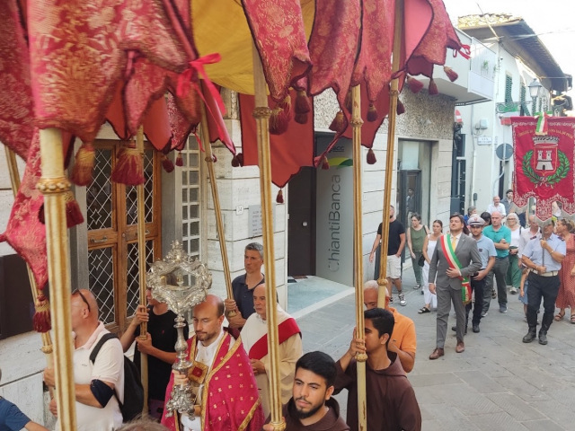 Processione per la festa di San Cassiano
